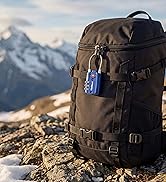 padlock on backpack