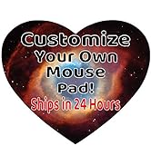 Personalized Mouse Pad - Add Pictures, Text, Logo or Art Design and Make Your Own Customized Mous...