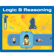 Showing logic & reasoning screen.