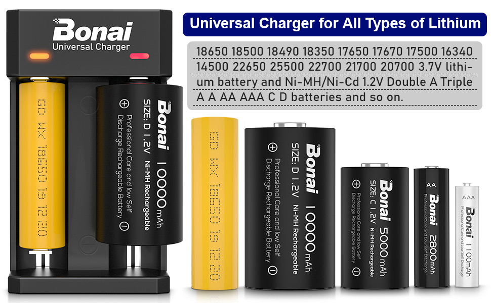 18650 rechargeable charger
