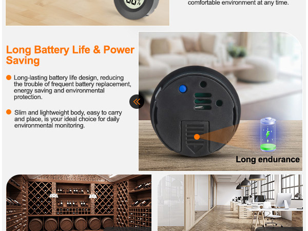 Digital Hygrometer Indoor Thermometer Humidity