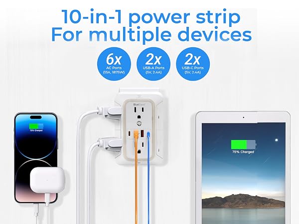 wall outlet extender surge protector outlet usb wall charger outlet with usb ports usb outlet
