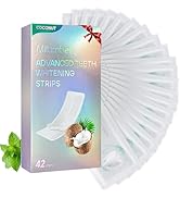 Milumber Teeth Whitening Strips for Sensitive, 42 Strips Whitener Safe Whitestrip, Deep Stains Re...