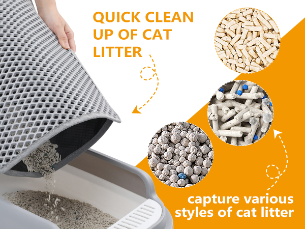 Double Layer Cat Litter Mat