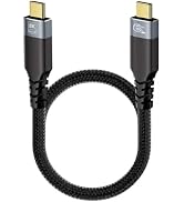 UPPDEFFST USB C Cable Compatible with Thunderbolt 3, USB 3.2 Gen 2,20Gbps High-Speed Transfer,100...