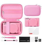 TLKOA Camera Carrying Case for Canon PowerShot SX740/ SX730 Digital Camera | Hard Carrying Case +...
