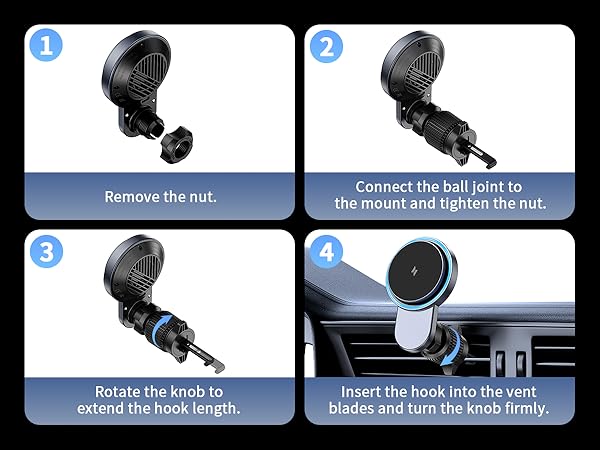 iphone car mount charger