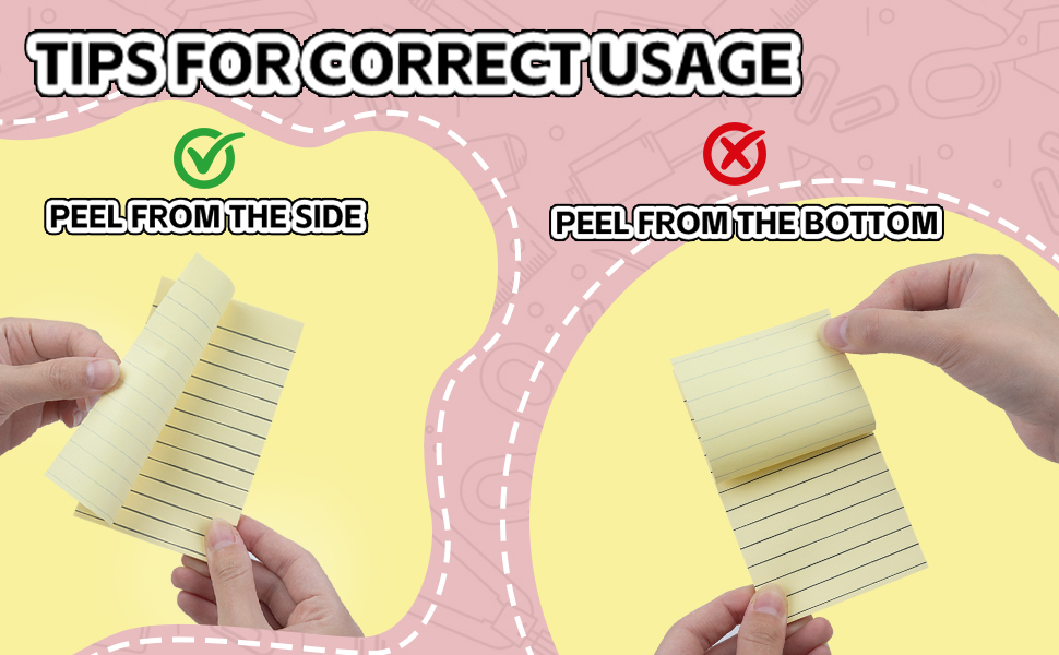 yellow sticky notes