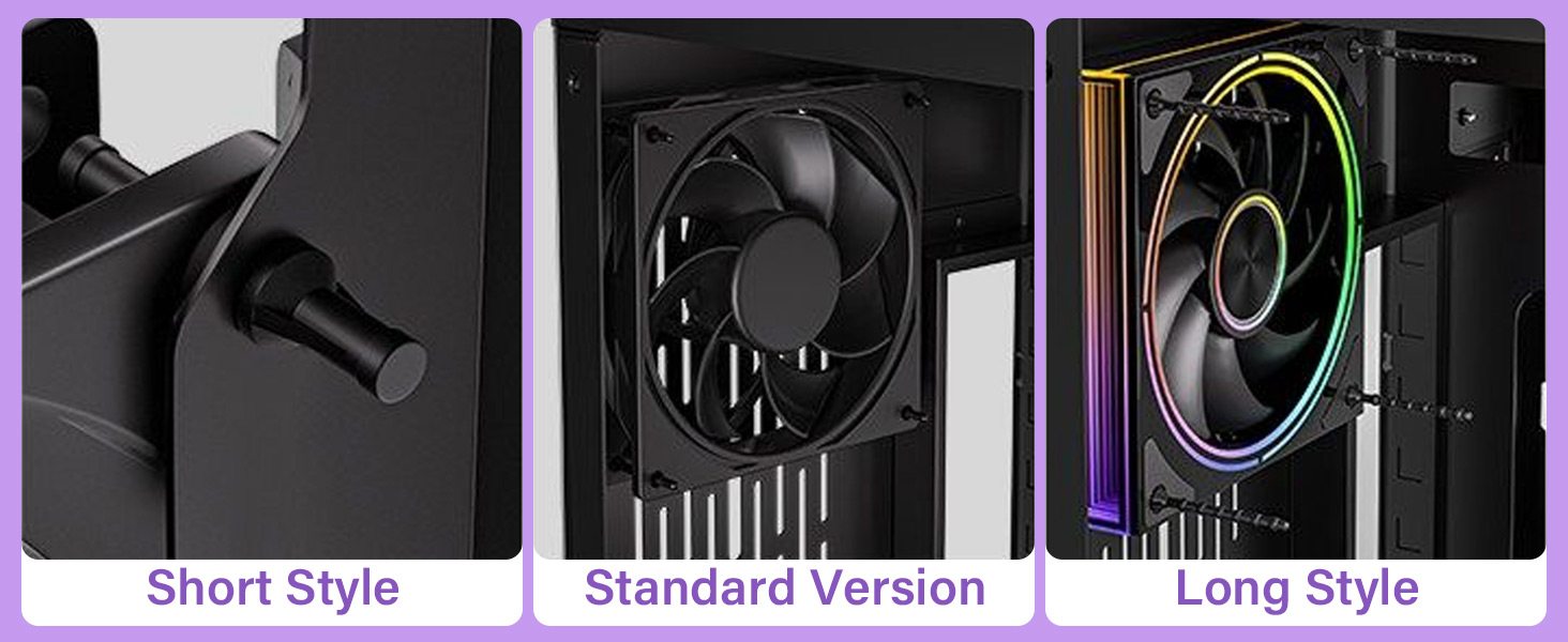 Silicone Vibration Screws Cooling Pc Fan
