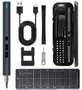 STREBITO Small Electric Screwdriver, 37-in-1 Mini Electric Screwdriver Kit, 3.7V Power Screwdrive...