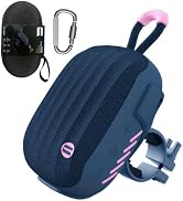 Gemmac Bluetooth Bike Speaker with Handlebar Mount/Hook, IPX7 Waterproof | TWS Bicycle Speaker Wi...