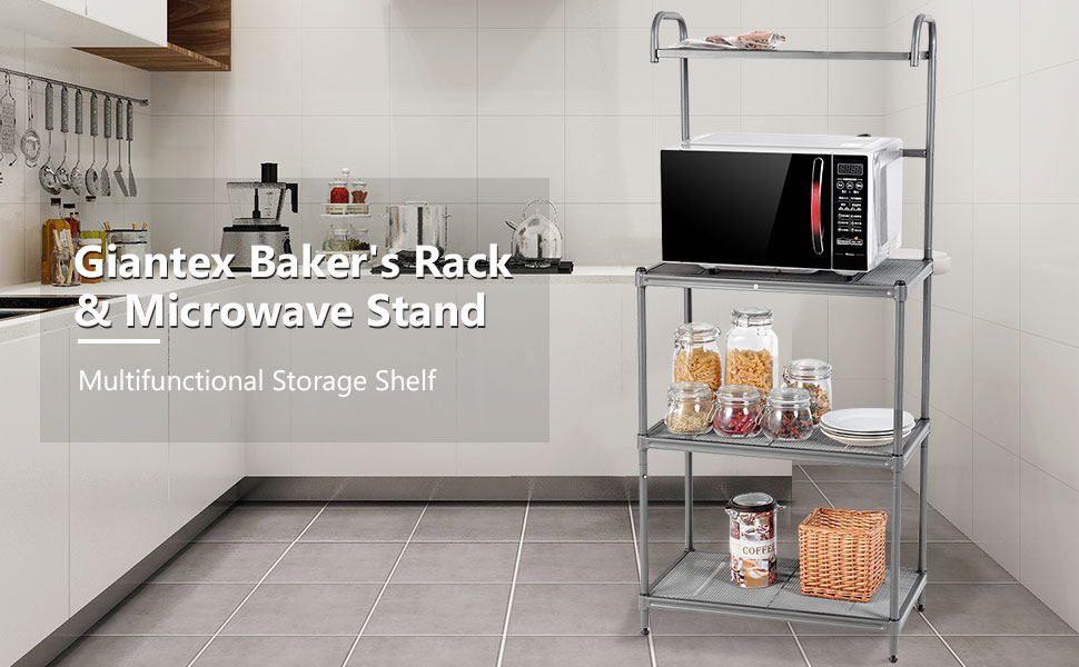 Giantex Baker's Rack & Microwave Stand