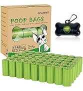 Dog Poop Bag 1140 Counts 57 Rolls, Unscented Doggy Poop Bags, Leak-Proof Dog Bags for Poop, Extra...