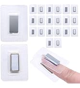 SEMINI Hidden Sew Magnetic Snap Invisible Hidden Sew in PVC Hidden Purse Closure for Fastener Han...