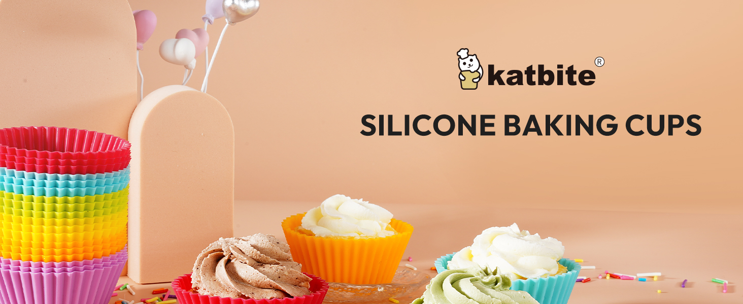 Reusable Silicone Baking Cups