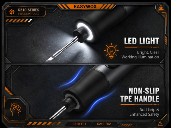 cordless soldering iron