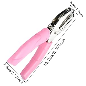 Handheld Hole Paper Punch Puncher