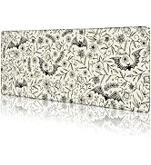 Bat desk mat large mouse pad for desk