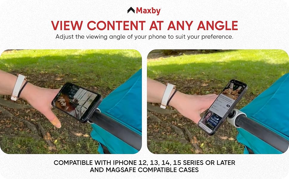 View content at any angle