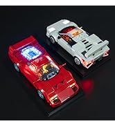 SZXWL 6th Wireless LED Kits, Magnetic Induction LED Lights for Lego Speed Champions Car, Toy Buil...