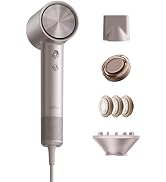Laifen Swift 4 High-Speed Ionic Hair Dryer with Diffuser, Polished Platinum | One-Step Drying and...