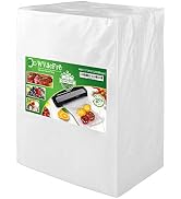 WVacFre 200 Gallon Size 11x16Inch 4mil Food Sealer Vacuum Sealer Bags with Commercial Grade,BPA F...