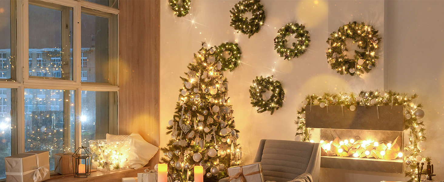 Christmas string lights