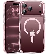 CAPRARO Magnetic for iPhone 18 Pro Case/iPhone 17 Pro Case Clear | Upgraded Anti-Yellowing, Milit...