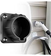 Anina EV Charger Holder SAE J1772 Nozzle Holster Dock for Electric Vehicle Charging Connector Wal...
