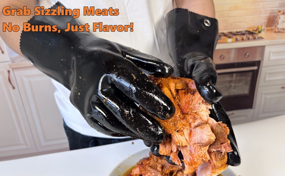 bbq heat resistant gloves