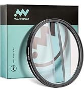 Walking Way Split Diopter Lens Camera Filter, Blur Prism Center Filter - Enhancing Focus and Refr...