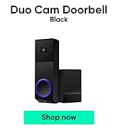 WYZE Wireless Duo Cam Video Doorbell (Chime Included), Battery Powered, 2K Full HD Video, 2 Camer...