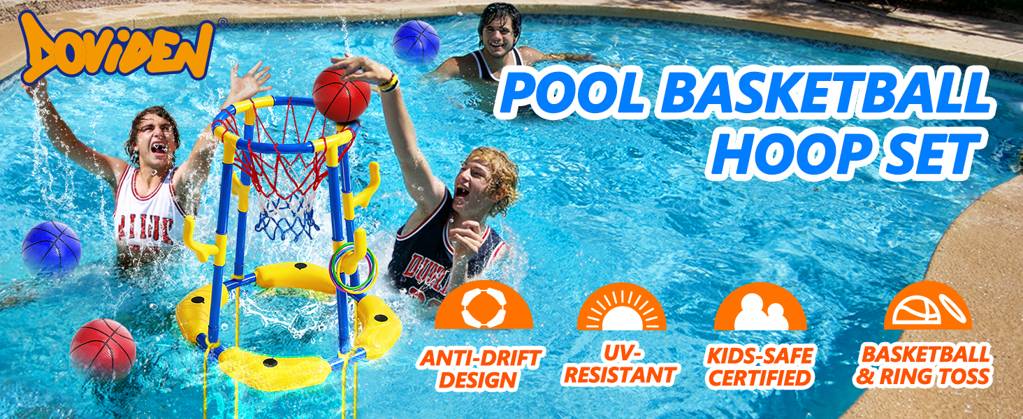 pool basketball hoop