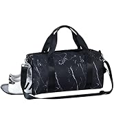 KAMO Gym Bag for Women, Sport Duffle Bag with Shoe Compartment & Wet Pocket, Weekender Overnight ...