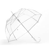 ShedRain Clear Auto Open Bubble Umbrella – See Through, Rain & Windproof, for Weddings, Proms, Ev...