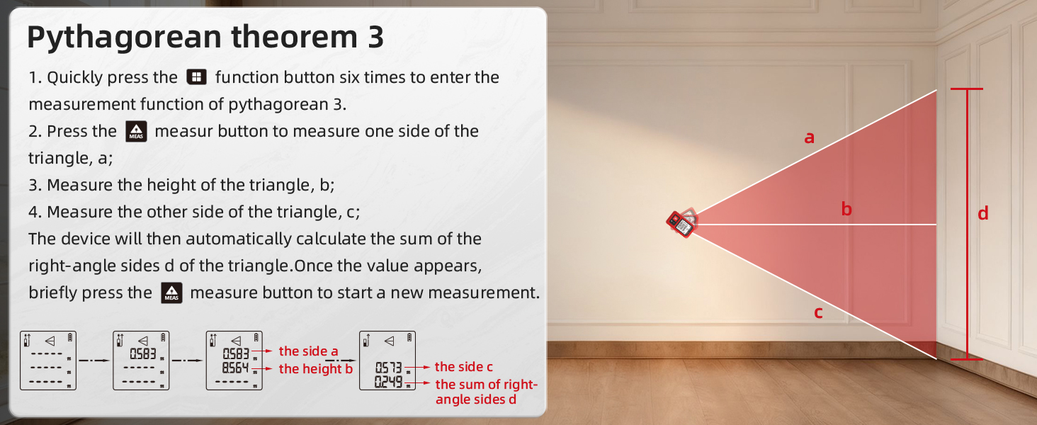 measuring laser