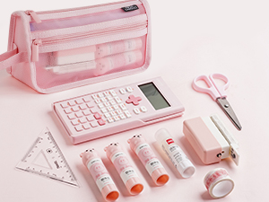 pencil case pink