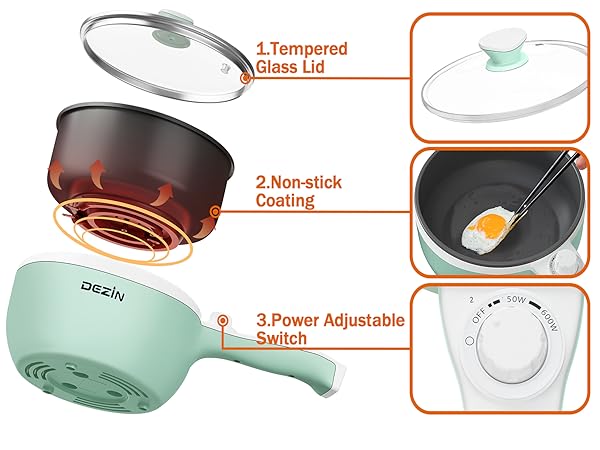 Dezin Hot Pot Electric Upgraded