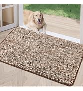REFETONE Indoor Doormat, Front Door Mat 20"x32" Absorbent Rubber Backing Non Slip Door Mats, Wash...