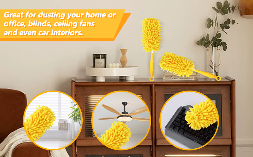 Reusable swiffer duster refills