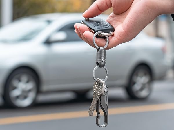 key organizer keychain quick disconnect keychain
