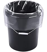 Xsourcer 5 Gallon Bucket Liner Bags for Marinating and Brining, Food Grade, BPA Free, Extra Heavy...