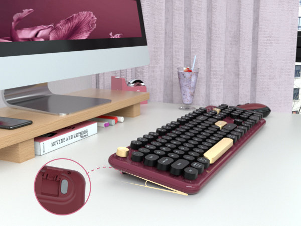 colorful keyboard mouse