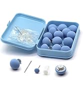 MQUPIN Duvet Clips, Duvet Pin Fasteners 16 Set with Plastic Nails, Duvet Cover Pins for Quilt, Cu...