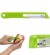 Dreamfarm Sharple Self-Sharpening Vegetable & Food Vertical Speed-Peeler - Green
