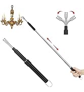 Electronic Candle Arc Flexible Neck Long Lighter,Extendable Length(11.41in-29.9in),Windproof Rech...
