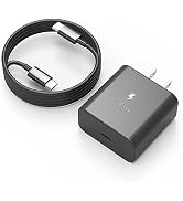 POWJDWZ 45W USB C Charger Super Fast Type C Charging Compatible with Samsung Galaxy S25 S24 S23 S...