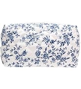PAZIMIIK Vintage Quilted Makeup Bag Cosmetic Pouch for Brushes Pencils and Travel Make Up Accesso...