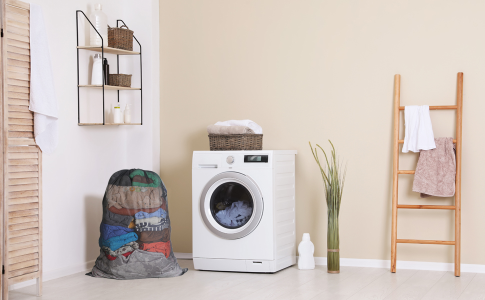 Large Mesh Laundry Bag