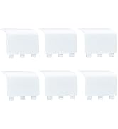 Mcbazel Battery Cover for Xbox Series X/S, Universal Replacement Battery Back Shell Door Lid Repa...